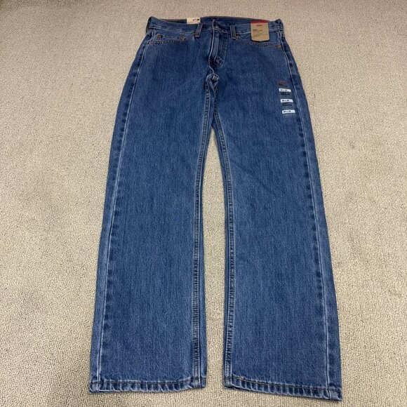 Levi’s 505 Jeans Blue Pockets Men’s Size 30x30 NWT - Picture 2 of 13